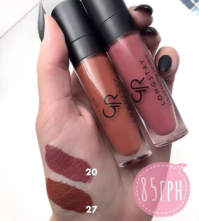 رژلب مایع بادوام گلدن رز