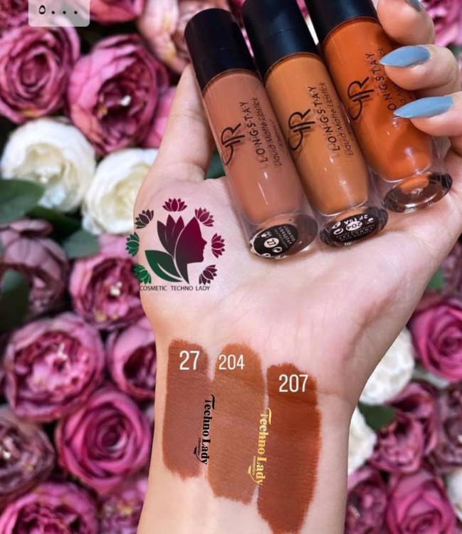 رژلب مایع مات بادوام گلدن رز