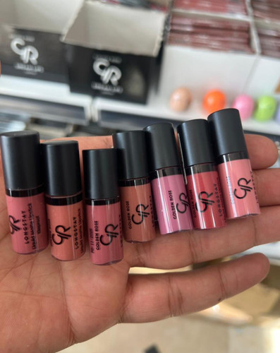 رژلب مایع مینی گلدن رز